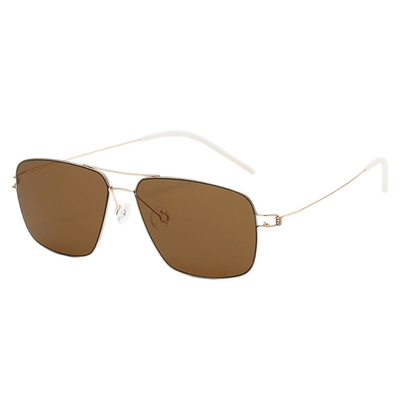 Damen moderne geometrische Sonnenbrille Brehn