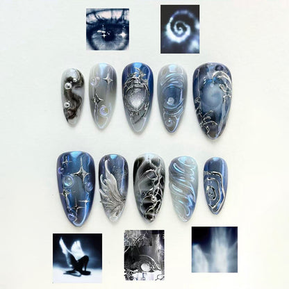 Kunstnagelset mit Eleganten Designs Brehn