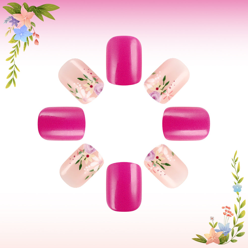Blumen Design Nagel Kunst Kit Brehn