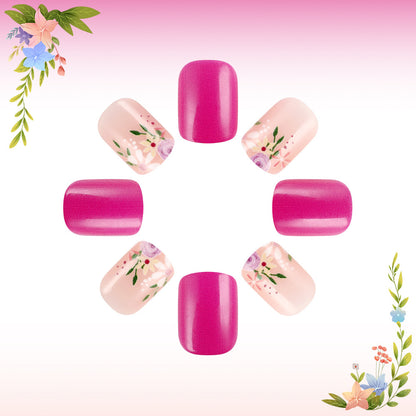 Blumen Design Nagel Kunst Kit Brehn