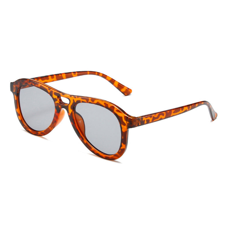 Damen modische Sonnenbrille mit einzigartigem Tiermuster Brehn