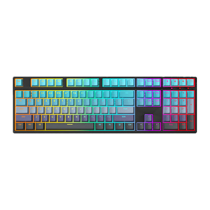 Drahtlose RGB Hintergrundbeleuchtung Mechanische Gaming Tastatur Brehn