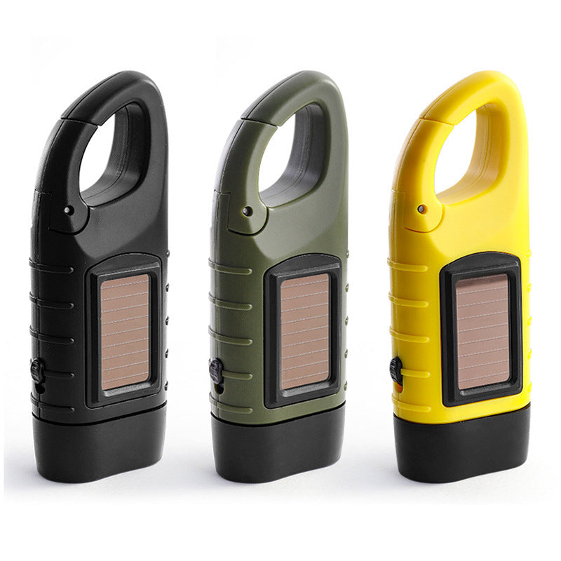 Multifunktionale Solar Led-Taschenlampe Brehn