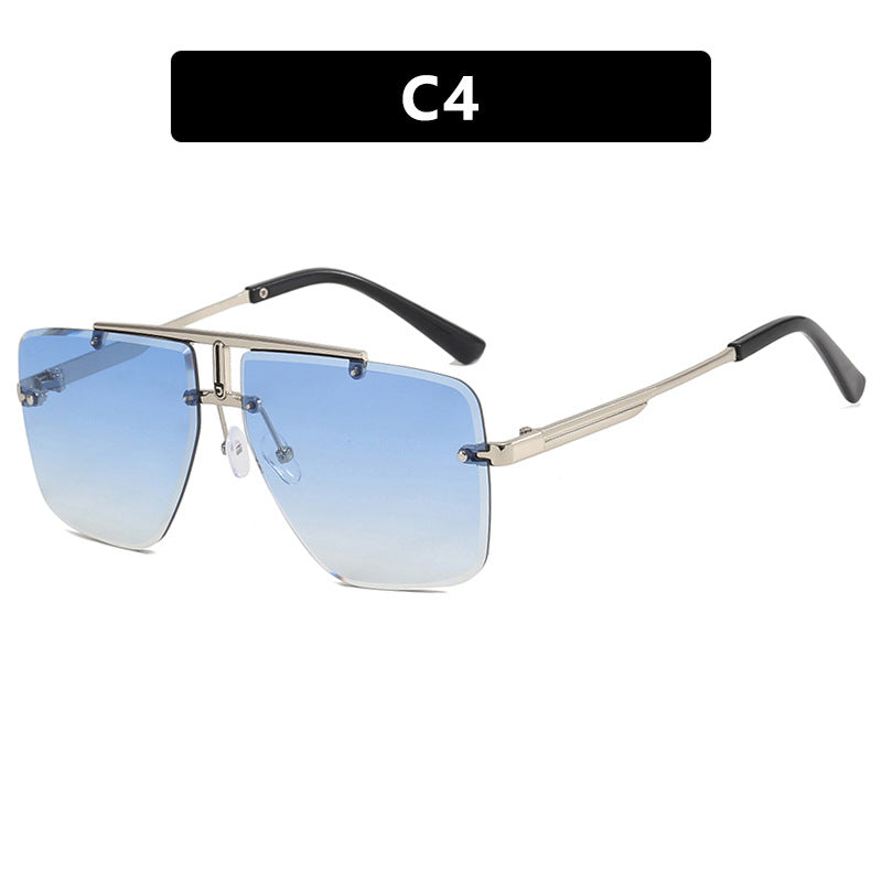 Damen quadratische Sonnenbrille im stilvollen minimalistischen Design Brehn