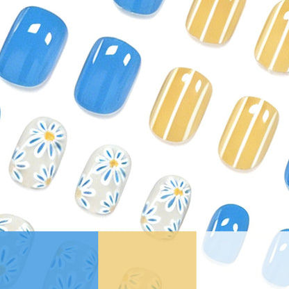 Blumen-inspiriertes Nagelkunstset Brehn
