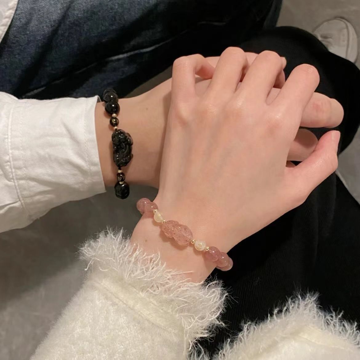 Verstellbares Edelstein-Armband Brehn