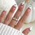 Ghost-Themen Press-on Nagelkunst Brehn