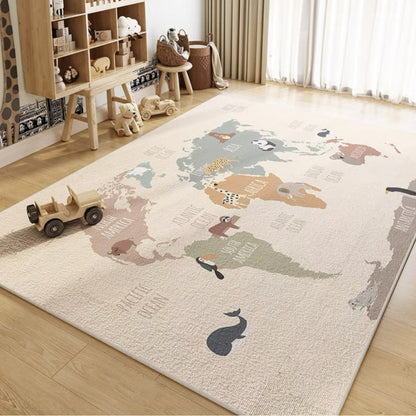 Kinderspielteppich mit Katzenmotiv Brehn