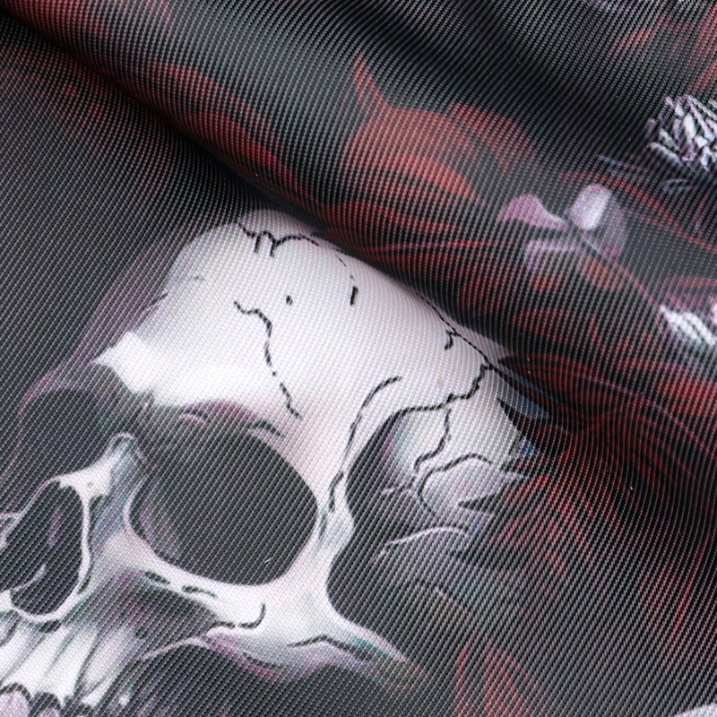 Künstlerischer Skull Print Duffle Bag Brehn