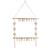 Macrame Wandhängender Organizer mit dekorativen Clips Brehn