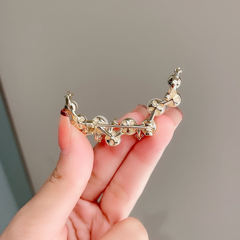 Elegante Perlenohrringe Brehn