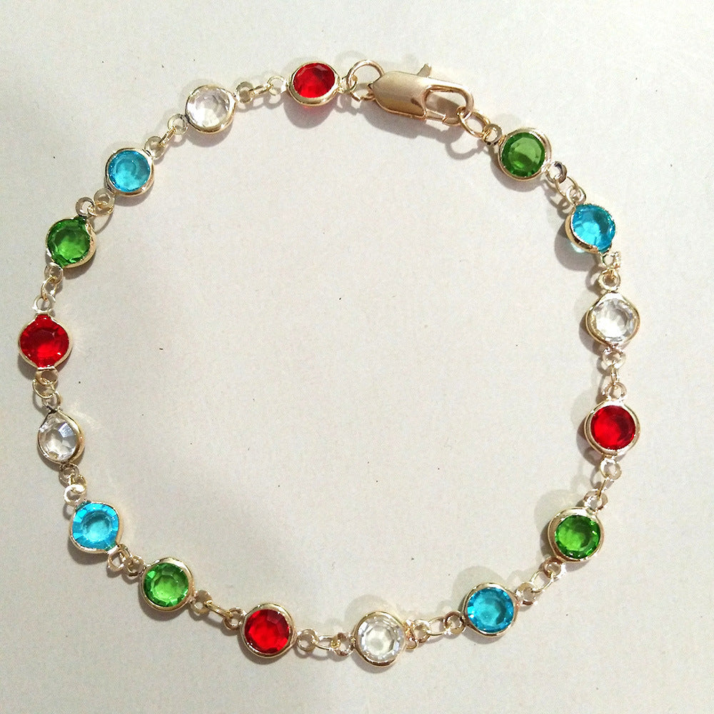 Multi-Color Edelsteinarmband Brehn