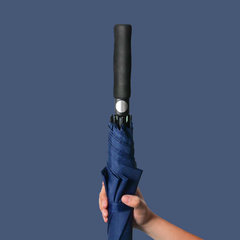 Damen Automatischer Golf-Regenschirm mit ergonomischem Griff Brehn
