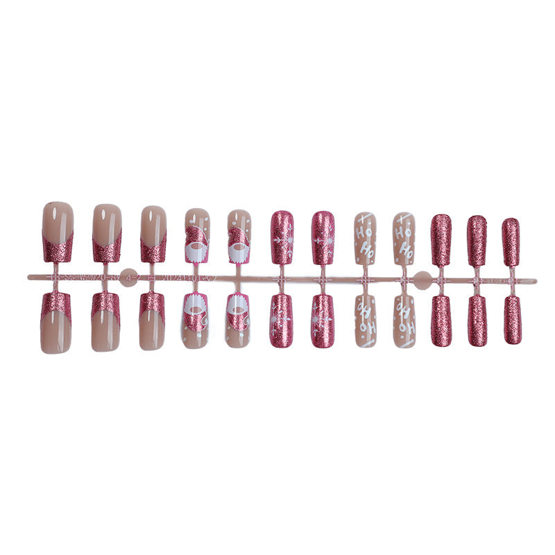 Festliche Themen Press-On Nagelkunst Set Brehn