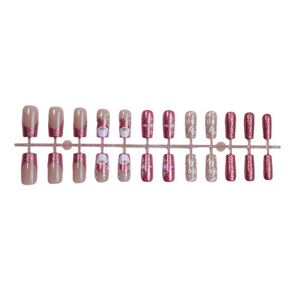 Festliche Themen Press-On Nagelkunst Set Brehn