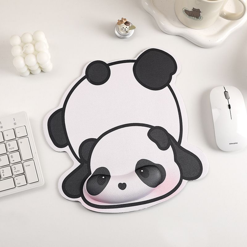 Süßes Panda-Themen Ergonomische Handgelenkstütze Mauspad
