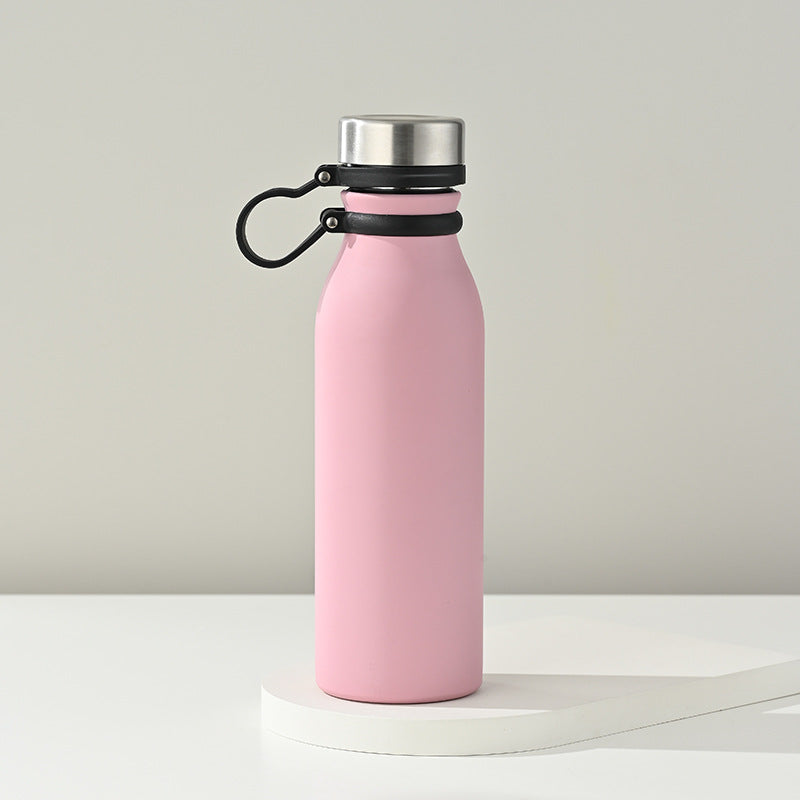 Damen isolierte Trinkflasche mit verschließbarem Deckel Brehn