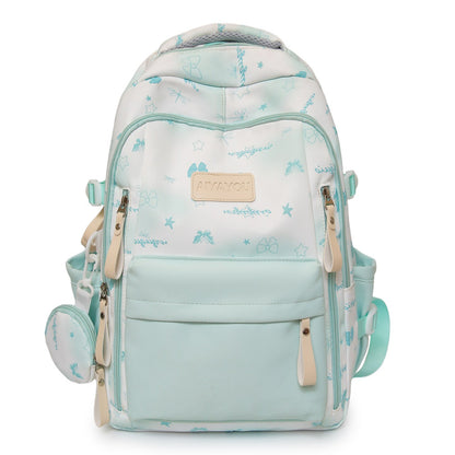Stylische gemusterte Rucksack