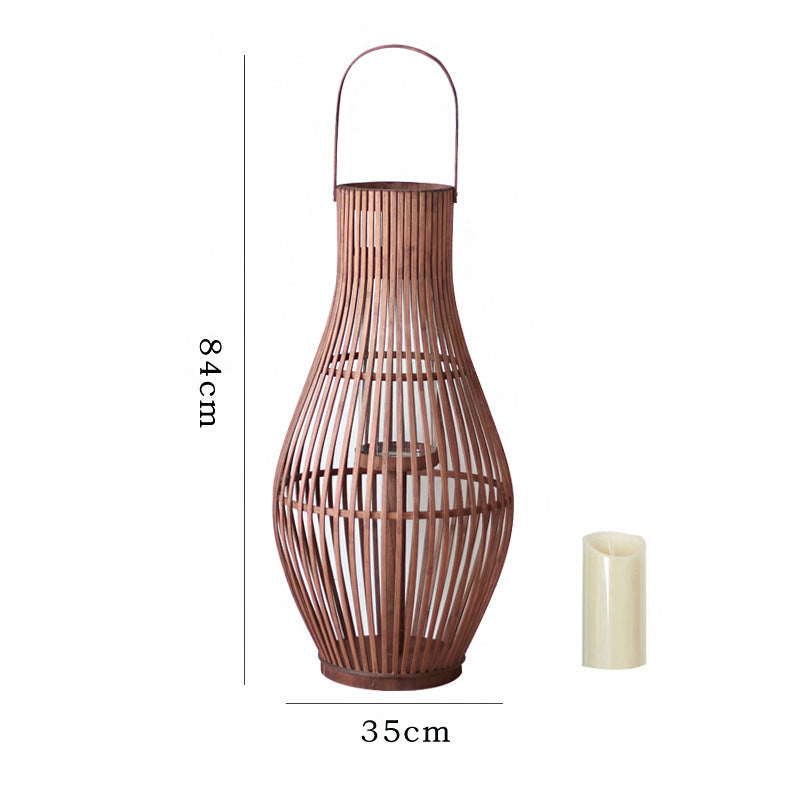 Elegante Rattan-Laterne Brehn