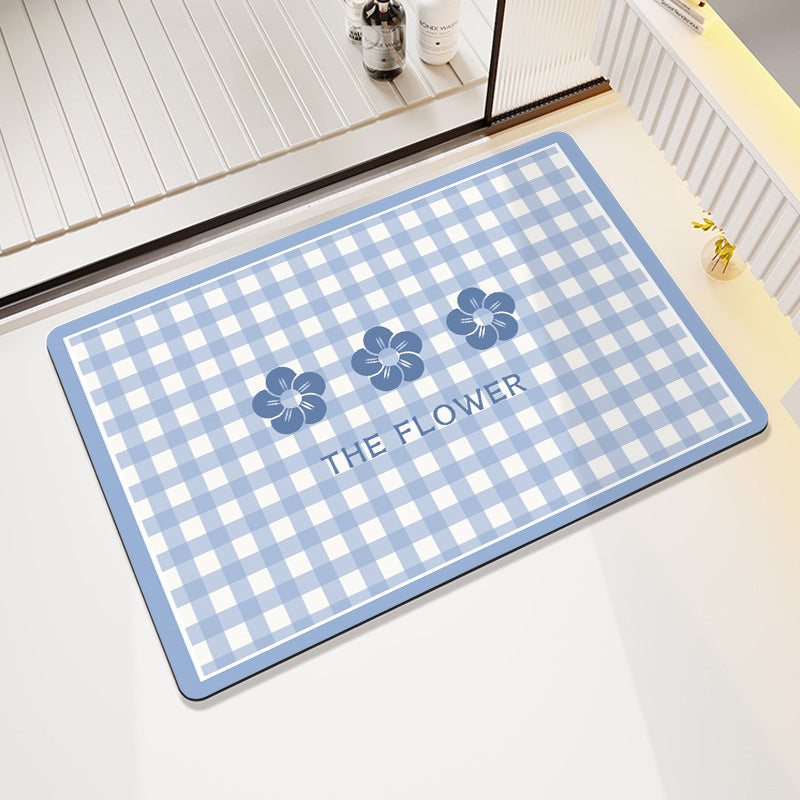 Fröhliches Florales Design Innenbereich Teppich Brehn