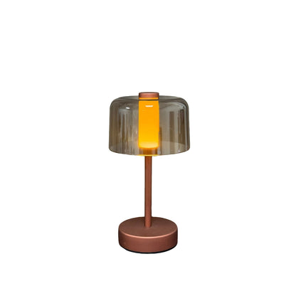 Moderne Glas Schirm Tischlampe