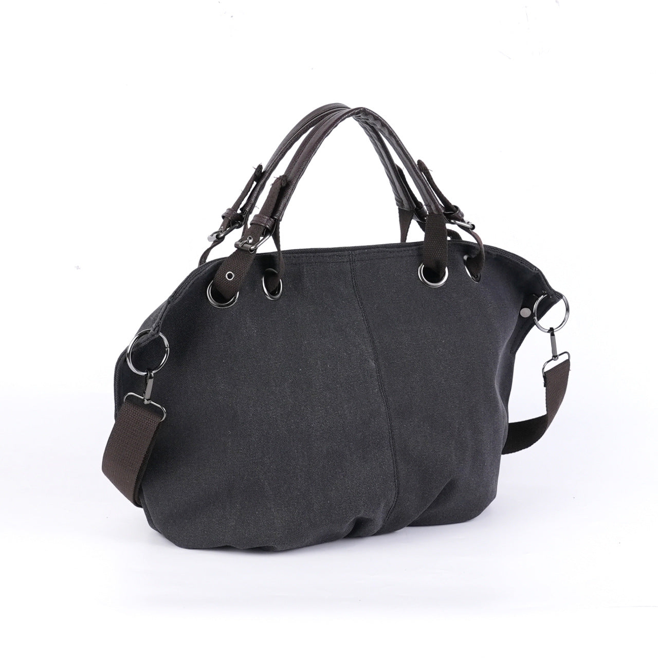 Stilvolle Canvas-Handtasche mit mehreren Fächern Brehn
