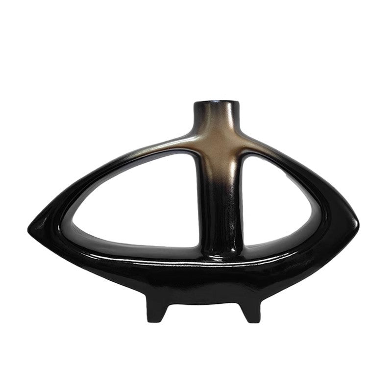 Moderne abstrakte Keramikskulptur