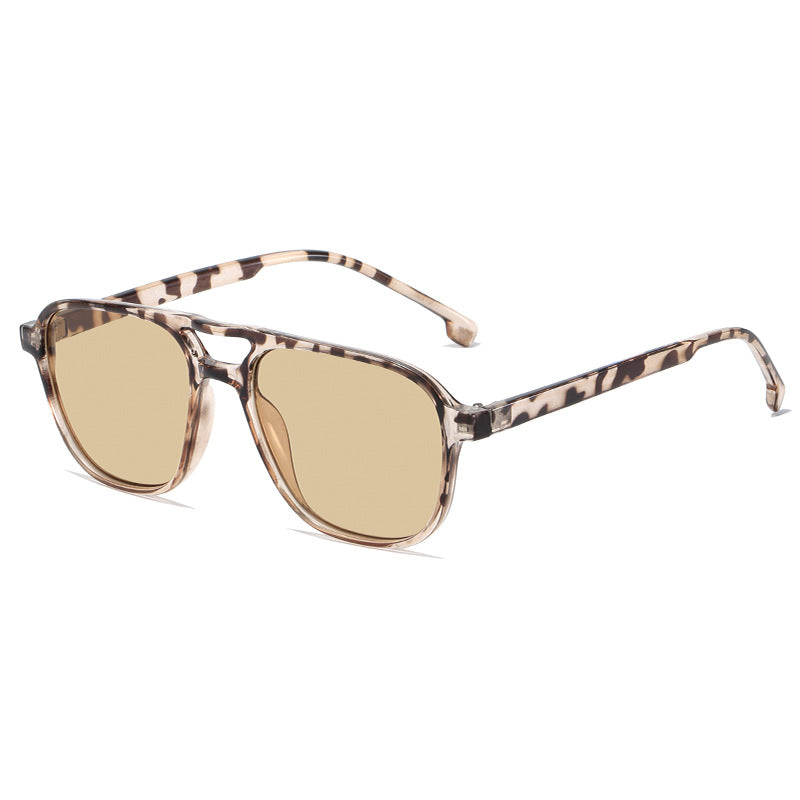 Damen Sonnenbrille im modernen Leopardenmuster Brehn