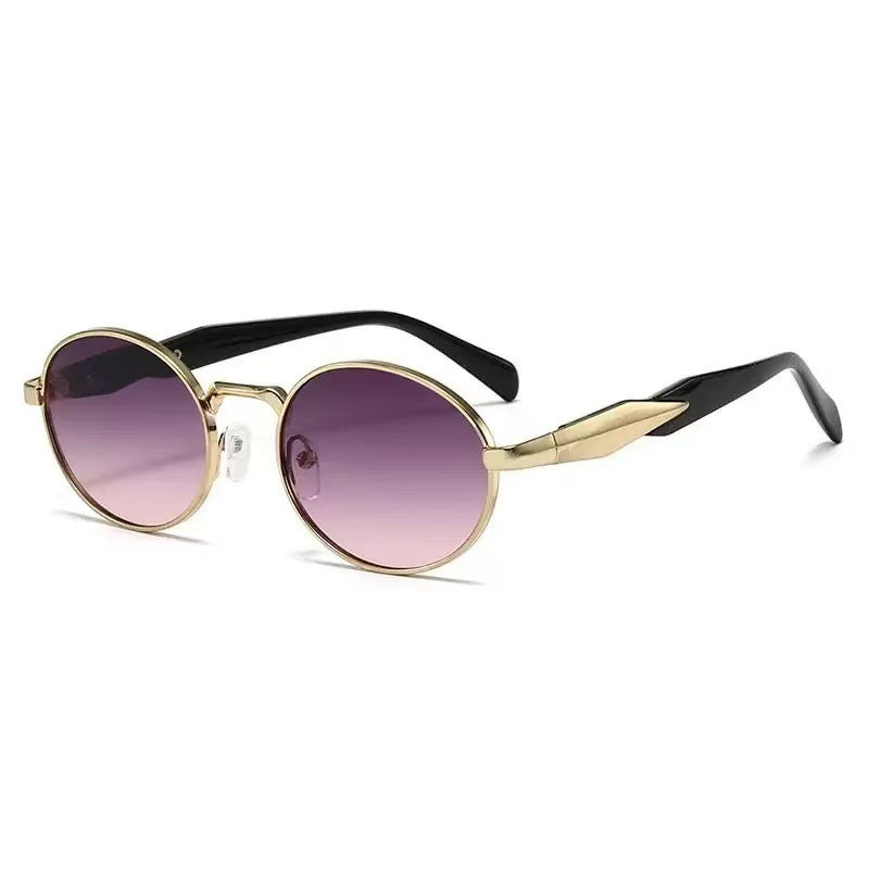 Elegante Modische Ovale Rahmen Sonnenbrillen Brehn