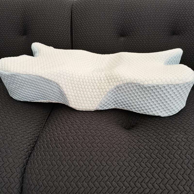 Ergonomisches Nackenstützkissen Mit Atmungsaktivem Komfortbezug Brehn