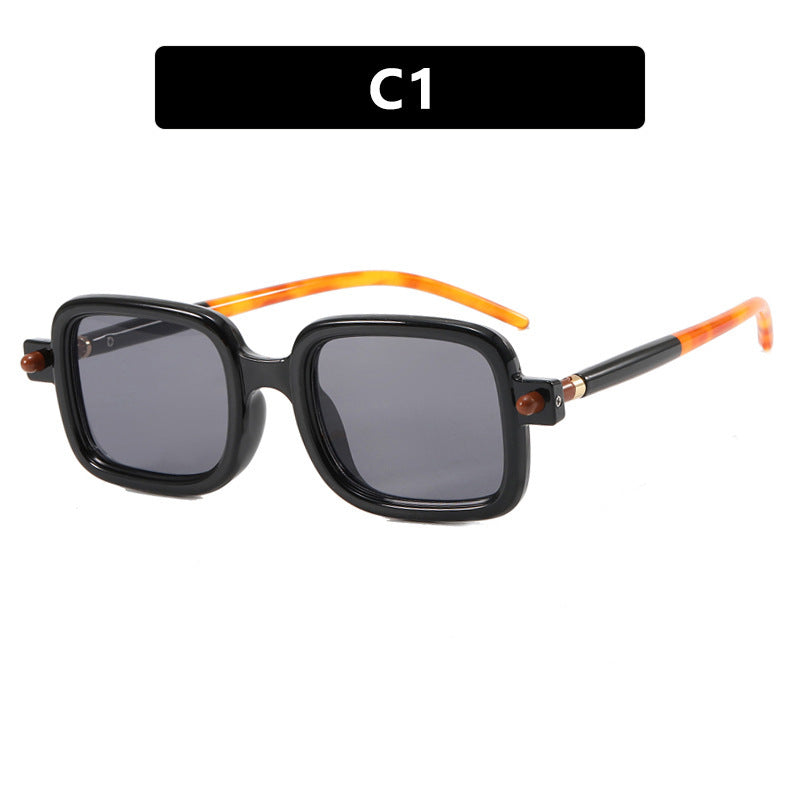 Damen quadratische Sonnenbrille mit trendy Rahmen und komfortablem Sitz Brehn