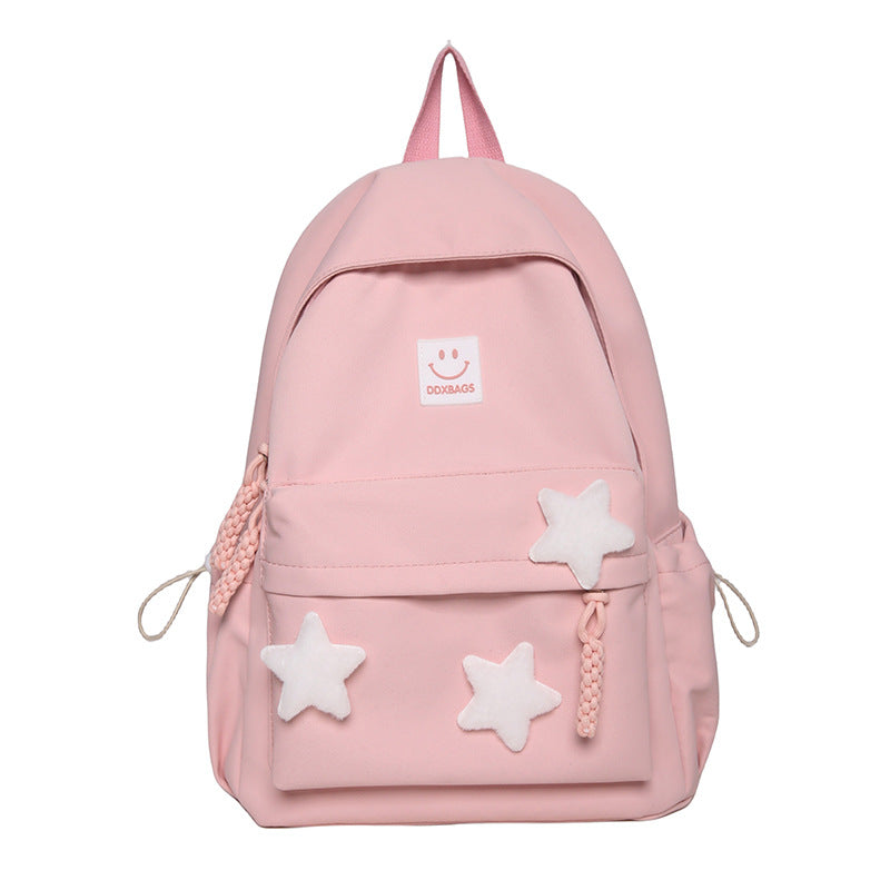 Adorable Star-Accent Schulrucksack Brehn
