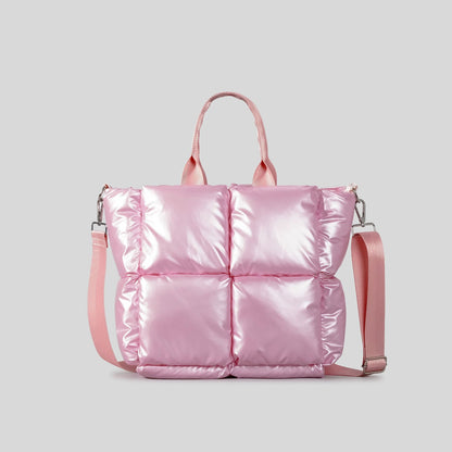 Gepolsterte Puffer-Handtasche