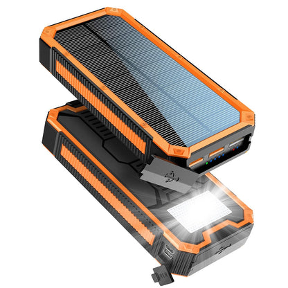 Tragbare Solar-Powerbank mit Hochbelastbarem Design und Mehrfachem Ausgängen Brehn