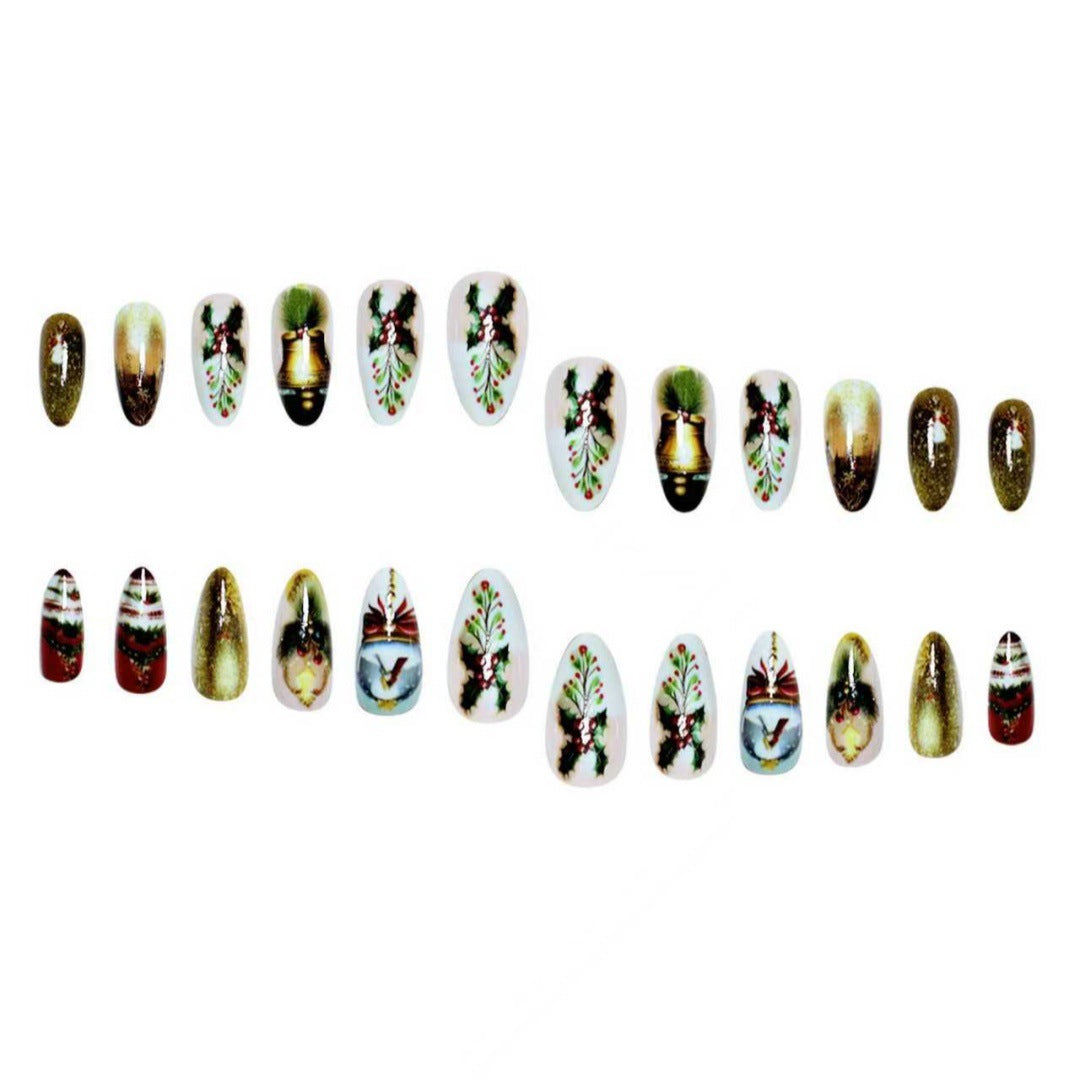 Festliche Nagelkunst-Wraps Brehn