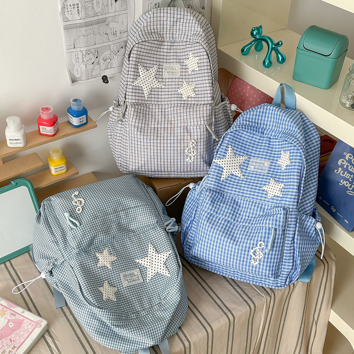 Stylische musikthemen Casual-Rucksack Brehn