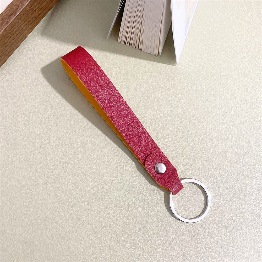 Premium Leder Schlüsselanhänger Halter Brehn