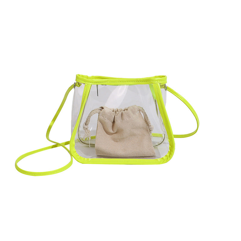 Transparente Mini-Eimer-Tasche Brehn