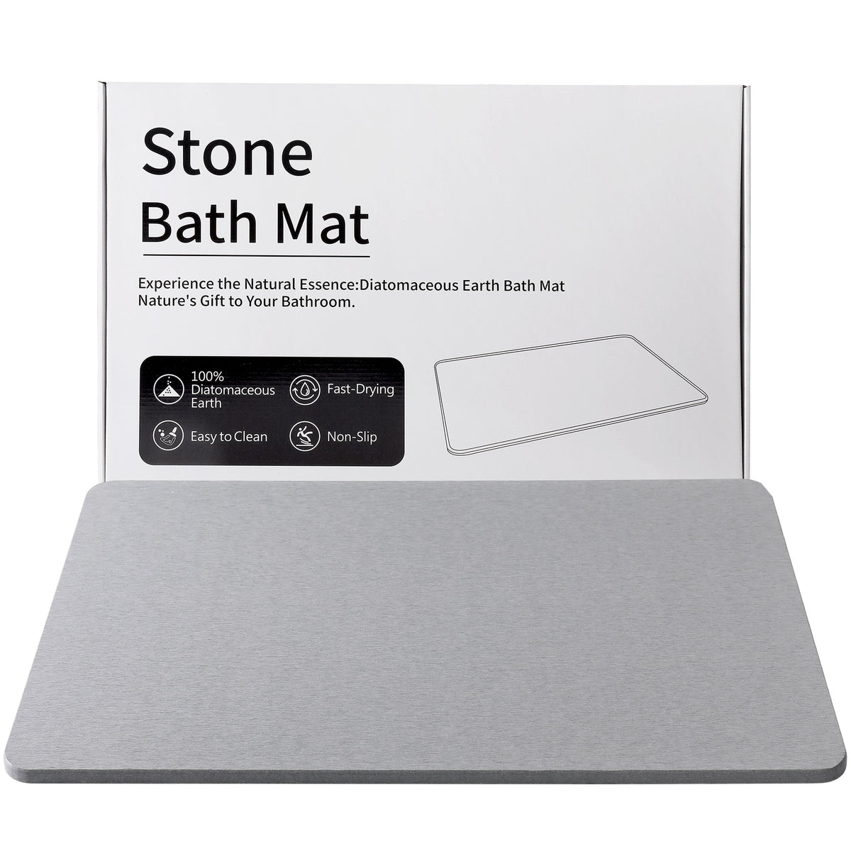 Memory-Foam Badezimmermatte