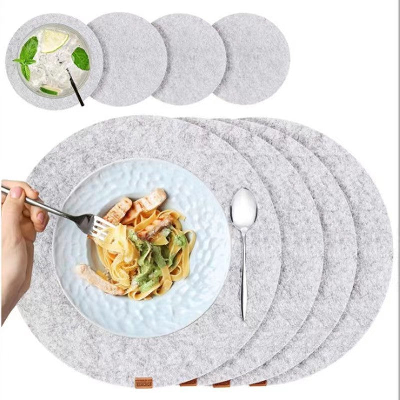 Felt Esstische Platzsets Set Brehn