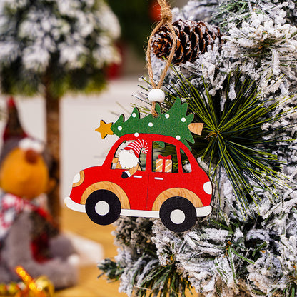 Dekorative Weihnachtswagenfigur Brehn