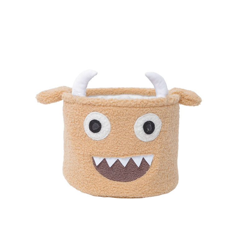 Aufbewahrungskorb im niedlichen Monsterdesign