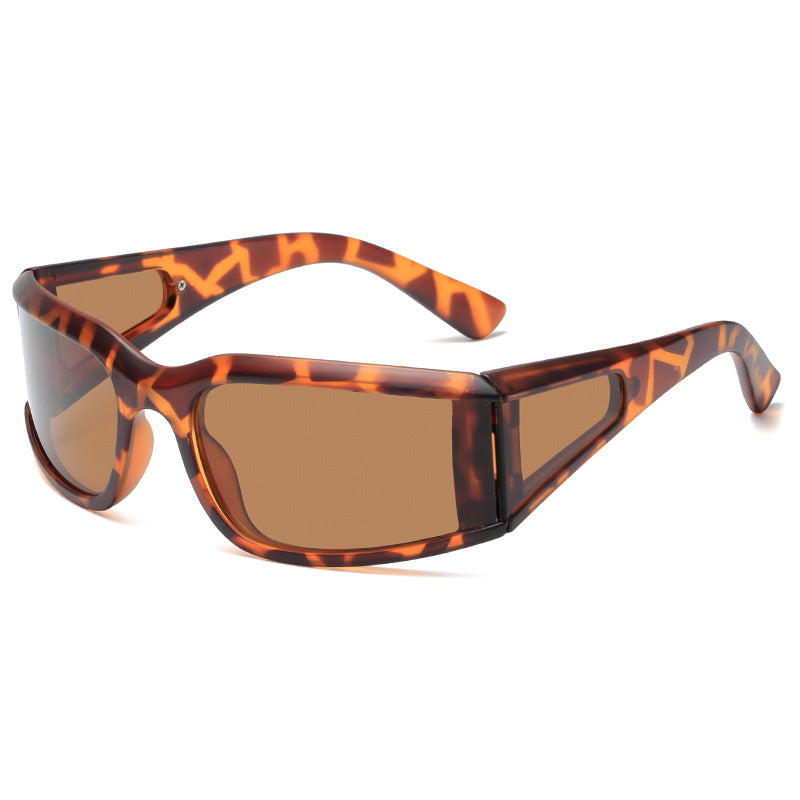 Damen Sportsonnenbrille mit besonders ergonomischem Design und seitlichem Blendschutz Brehn