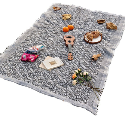 Gemütliche Outdoor-Picknickdecke