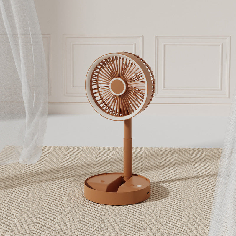 Unisex Tragbarer Tischventilator mit flexibler Neigung und USB-Ladefunktion Brehn