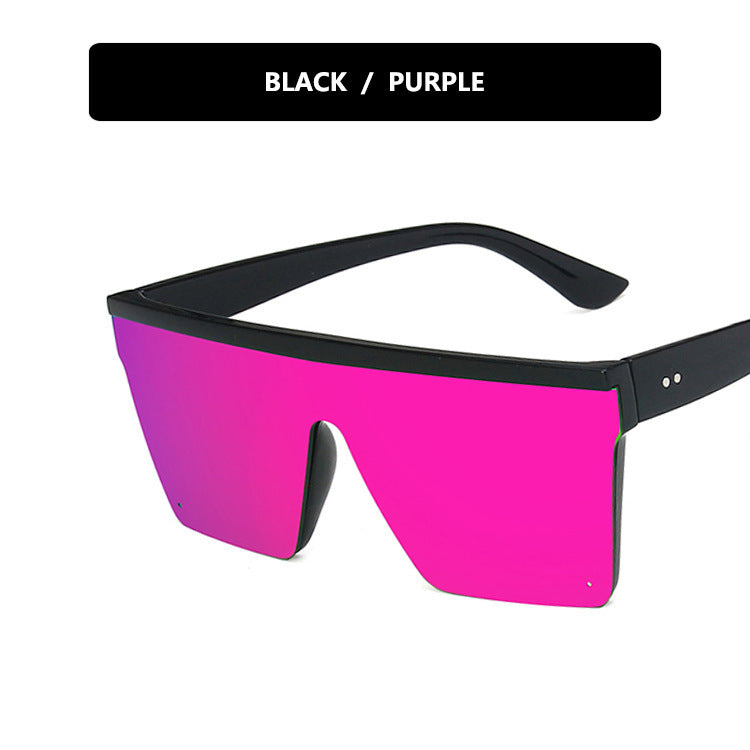 Damen futuristische Sonnenbrille im schützenden Oversized-Format Brehn