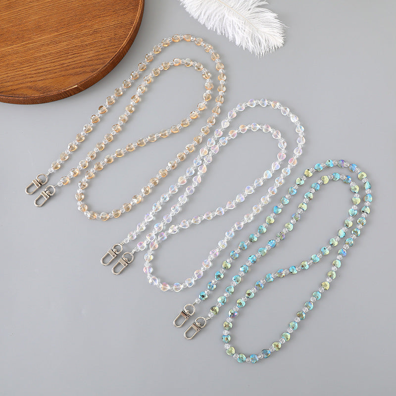 Elegante Perlen Brillenband Brehn