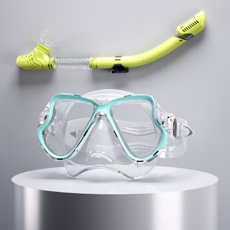 Tauchmaske mit Ergonomischem Design und Einem Flexiblen Schnorchel Brehn