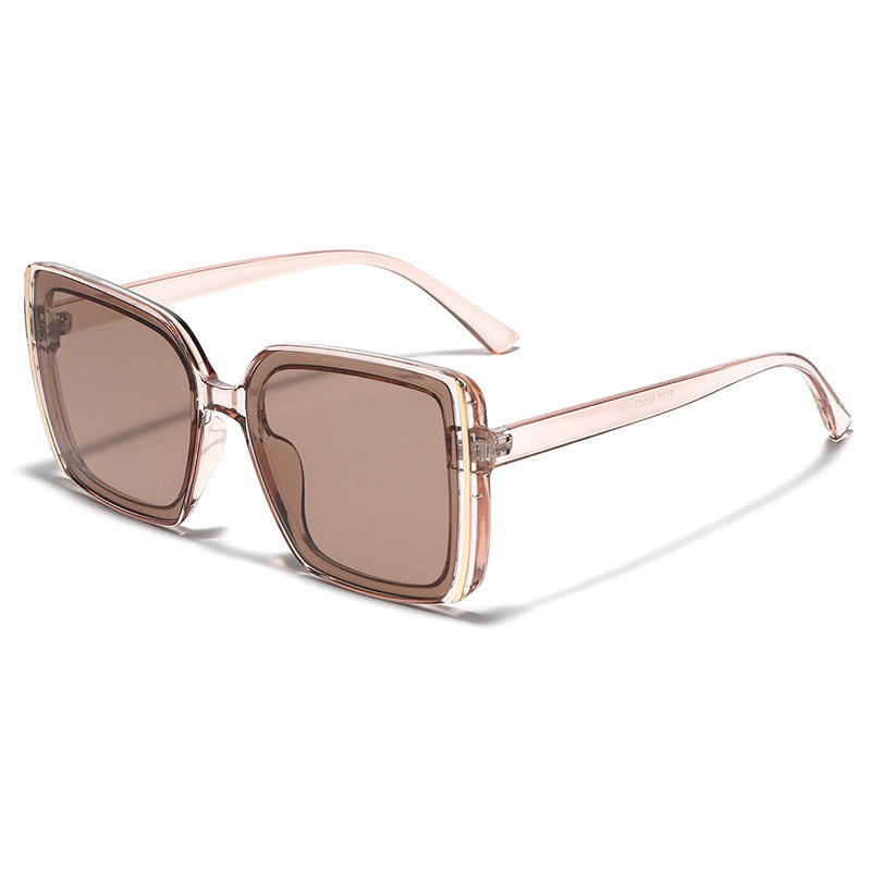 Damen oversized Designer-Sonnenbrille mit einzigartigem Rahmen Brehn
