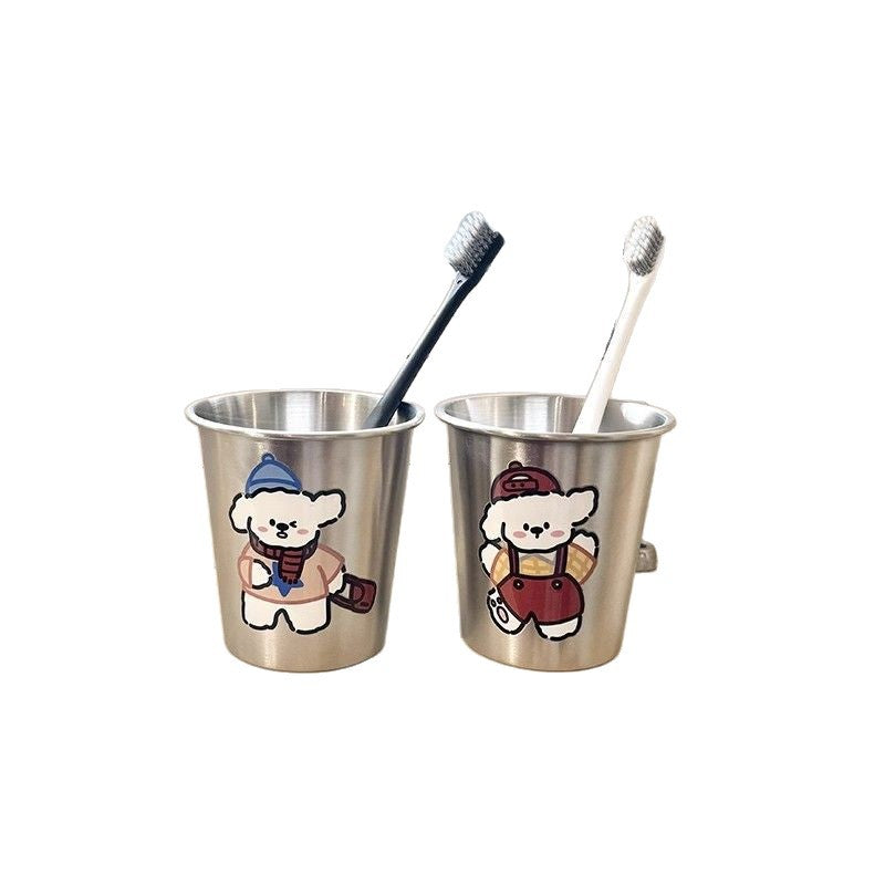 Edelstahl Becher mit Niedlichem Tierdesign Brehn